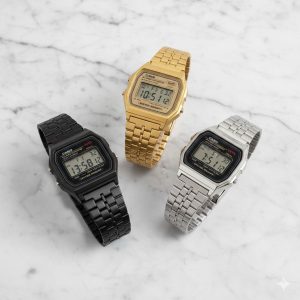 ساعة رقمية كلاسيكية